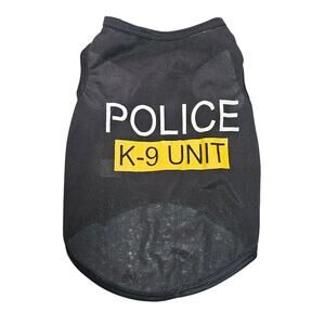 Police K 9 Unit Dog Tank Size Small